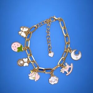 🍄Little Girl Dreams Charm Bracelet